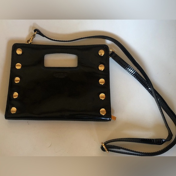 🖤❤️ Rare Hammitt Patent Leather 101 North Crossbody Bag - Clutch ❤️🖤 gorgeous - Picture 2 of 16